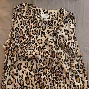 Van heusen cheetah print tank